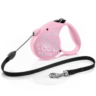 355641-flexi-lead-standard-m-pink-flowers-2
