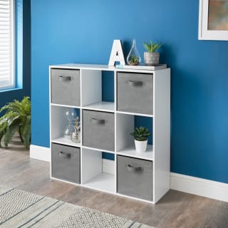383103-356267-lokken-white-9-cube-shelving-unit-with-5-gery-baskets