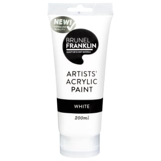 356878-brunel-franklin-artists-acrylic-paint-200ml-white