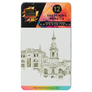 Brunel Franklin Drawing Pencils 12pk - Sketching