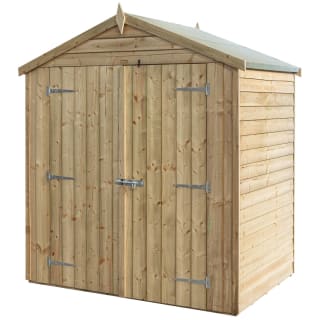 Natural Timber Garden Shed 4 x 6ft