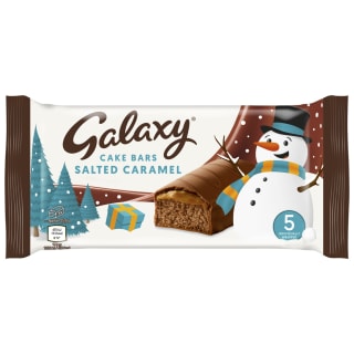 Galaxy Salted Caramel Cake Bars 5pk