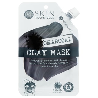 Skin Techniques Clay Face Mask - Charcoal