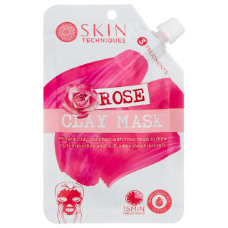 Skin Techniques Clay Face Mask - Rose