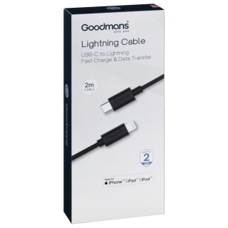 357900-goodmans-lightning-cable-usb-c-to-lightning-2m-black