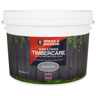 Spear & Jackson Shed & Fence 9L - Charcoal Grey