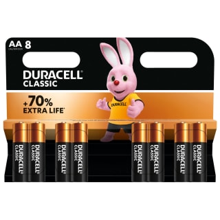 Duracell Classic AA Batteries 8pk