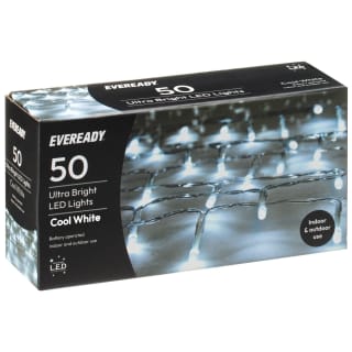 Eveready Ultra Bright LED Lights 50pk - Cool White