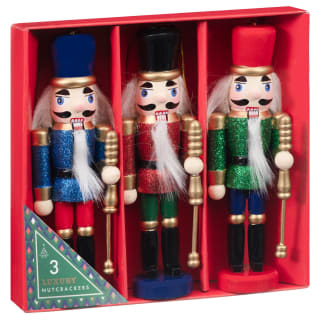Nutcracker Men Box 14cm 3pk - Traditional