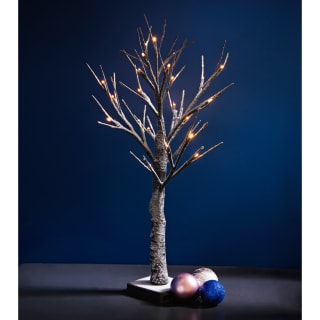 Snowy Effect LED Twig Christmas Tree 60cm