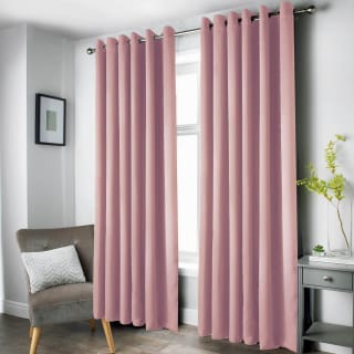 Cambridge Blackout Panel Curtain 54 x 86&quot; - Blush