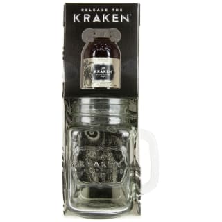 Release the Kraken Black Spiced Rum Gift Set