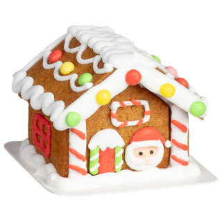 Mini Gingerbread House 50g - Santa