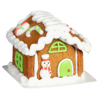 Mini Gingerbread House 50g - Snowman