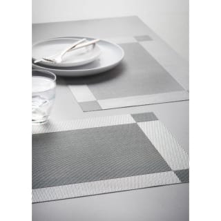 Metallic Woven Placemats - Silver 4pk