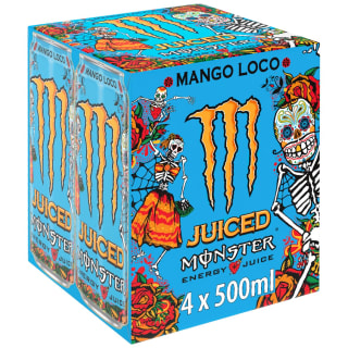 Monster Energy Mango Loco 4 x 500ml