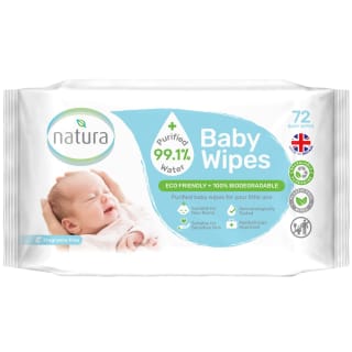 Aqua Clean Baby Wipes 72pk