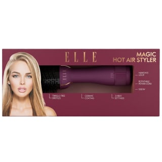 ELLE Magic Hot Air Styler - Burgundy