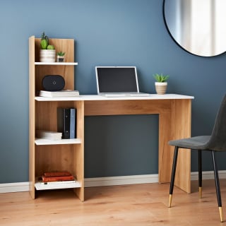 Norvik Desk with Shelves