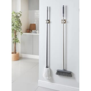 Mop & Broom Wall Clip 2pk