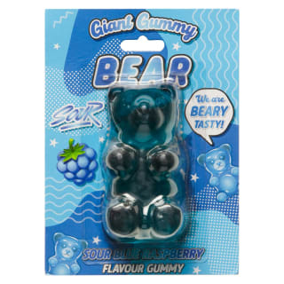 Giant Gummy Jelly Bear 90g - Raspberry