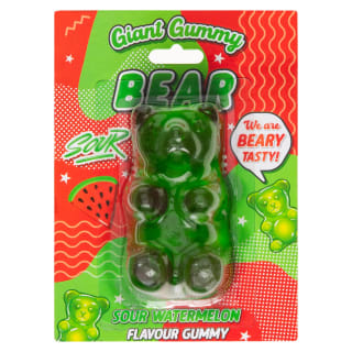 Giant Gummy Jelly Bear 90g - Watermelon