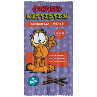 Garfield Kittistix Cat Treats 8pk - Chicken