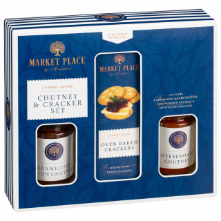 Market Place by Hampton Chutney and Cracker Set 3pcs