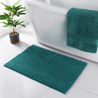 Signature Microfibre Noodle Bath Mat - Green