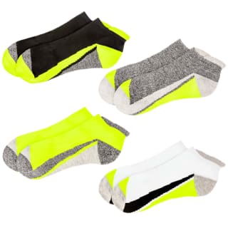 Mens Active Trainer Liners 4pk - Green
