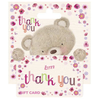 B&M Gift Card - Thank You