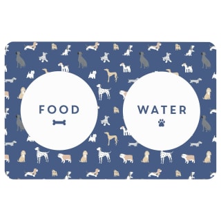 Pet Placemat - Dark Blue