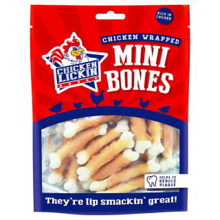 Chicken Lickin Mini Bones Dog Treats