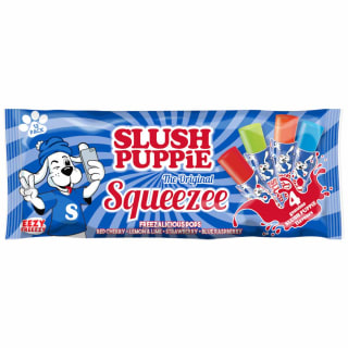 Slush Puppie Squeezee Ice Lollies 12pk