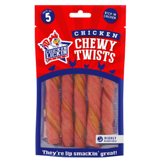 Chicken Lickin Chewy Rolls Dog Treats 5pk