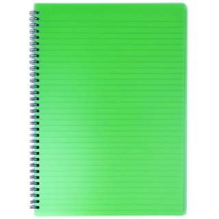 371854-silverline-pp-notebook-a4-green