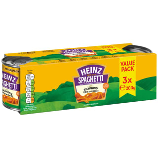 Heinz Spaghetti with Sausages 3 x 200g