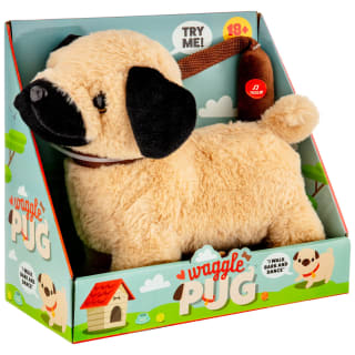 Dancing Waggle Pug