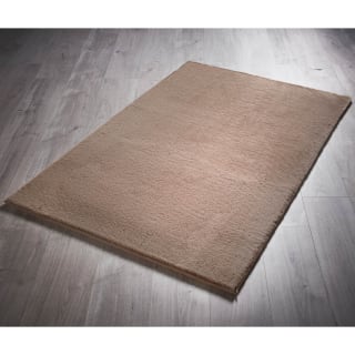 Aspen Small Faux Fur Rug - Mink
