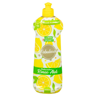 Fabulosa Dishwasher Rinse Aid 500ml - Lemon Sherbet