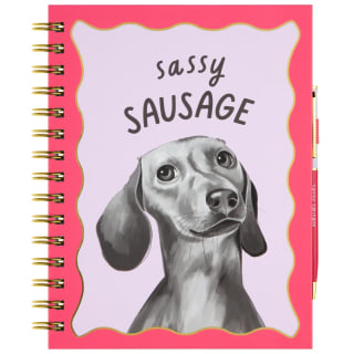 Tale of Tails Dog Notebook - Dachshund