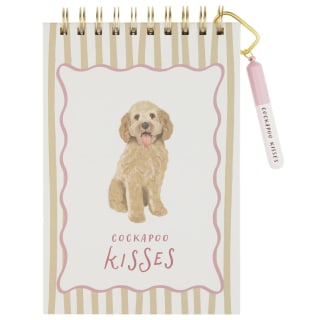 Tale of Tails Dog Notebook - Cockapoo