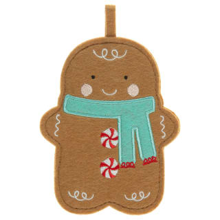 Cutlery Holder 4pk - Gingerbread Man