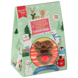 Colour Changing Hot Chocolate Bombe 40g - Cookies and Cream