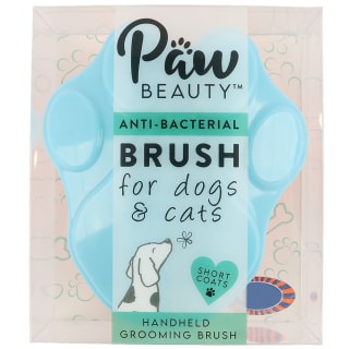 Paw Beauty Anti-Bacterial Brush for Dogs & Cats - Blue