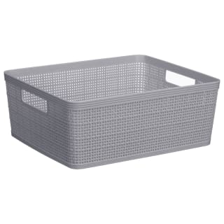 Large Linen Storage Tray - Grey