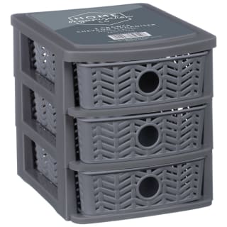 377462-3-drawer-chevron-organiser-grey