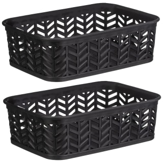 377470-2pk-organise-it-mini-chevron-storage-baskets-black-3
