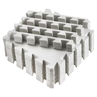 Foam Mats 9 Piece - White