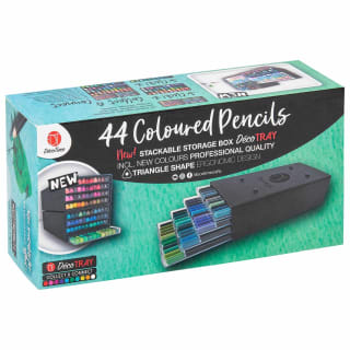 44 Coloured Pencil Box - Dark
